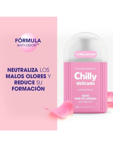 CHILLY GEL INTIMO 250ML DELICADO PIEL SENSIBLE
