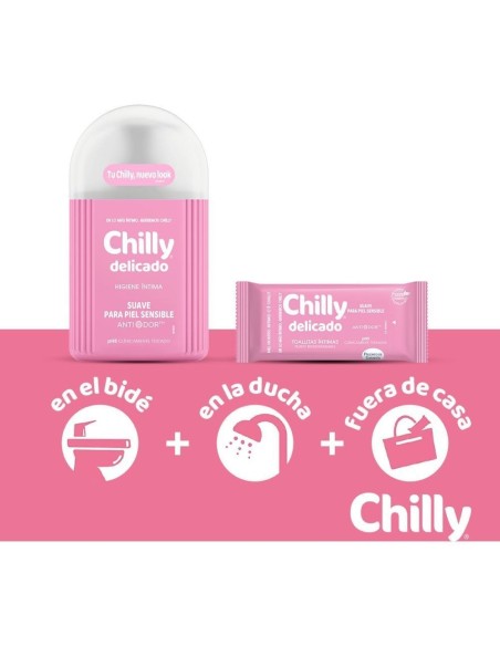 CHILLY GEL INTIMO 250ML DELICADO PIEL SENSIBLE