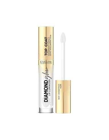 EVELINE BRILLO DE LABIOS CON ACIDO HIALURONICO DIAMOND GLOW Nº07 GOLDEN DUST