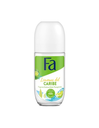 FA DESODORANTE ROLL-ON LIMONES DEL CARIBE 50 ML