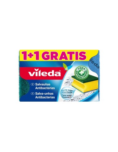 VILEDA ESTROPAJO SALVAUÑAS 1+1 GRATIS