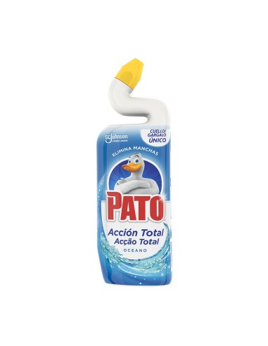 PATO WC GEL LIMPIADOR ACCION AZUL OCEANO 750ML