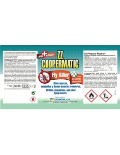 ZZ COOPERMATIC Insecticida Fly Killer 250 ml: Acción Rápida 2