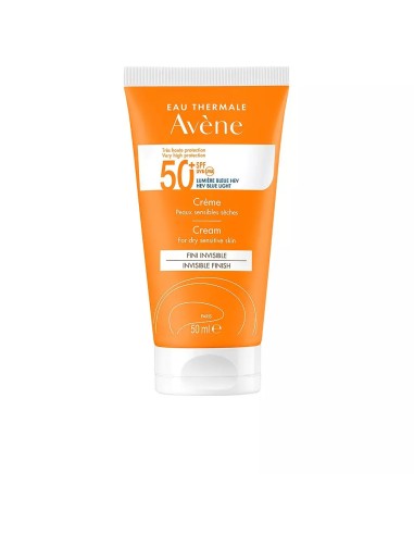 AVENE SOLAR CREMA FACIAL ANTIEDAD SPF50+ PIELES SENSIBLE INVISIBLE 50ML