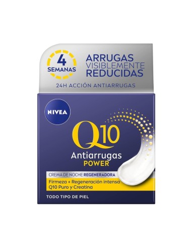 NIVEA CREMA FACIAL Q10 ANTI-ARRUGAS PLUS NOCHE 50ML