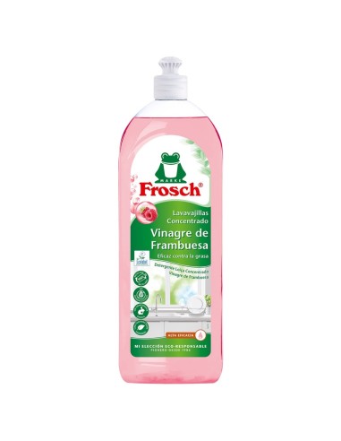 FROGGY LAVAVAJILLAS A MANO VINAGRE DE FRAMBUESA 750ML