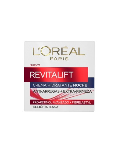 LOREAL REVITALIFT CREMA NOCHE ANTI-ARRUGAS REAFIRMANTE 50ML