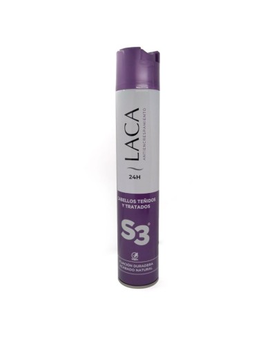 S3 LACA CABELLO TEÑIDO Y TRATADO SPRAY 400ML