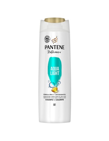 PANTENE CHAMPU 385 ML AQUALIGHT