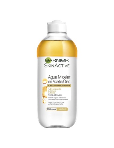 GARNIER AGUA MICELAR 400ML CON ACEITE