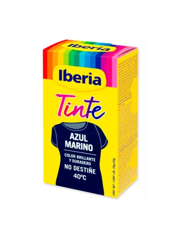 IBERIA TINTE DE ROPA 40º AZUL MARINO