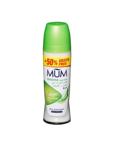 MUM DESODORANTE ROLL-ON ALOE VERA 50+25 ML