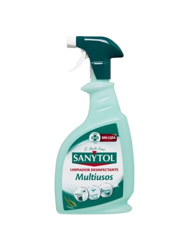 SANYTOL MULTIUSOS DESINFECTANTE EUCALIPTO PISTOLA 750ML