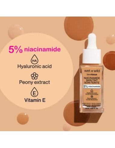 WNW BARE FOCUS NIACINAMIDE SKIN TINT FAIR