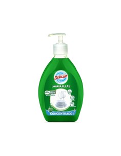 Disiclin Lavavajillas a Mano Concentrado con Dosificador 600 ml eficaz y práctico