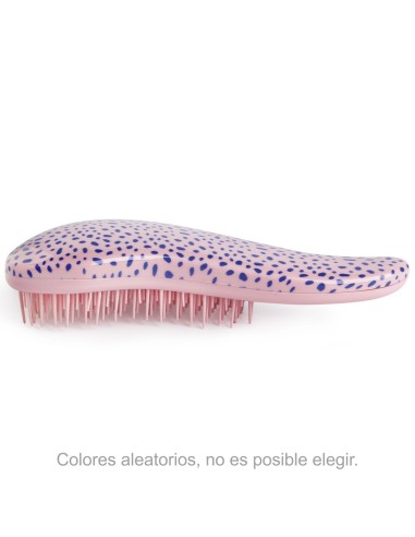 IDC CEPILLO ANIMAL PRINT DESENREDANTE CON MANGO