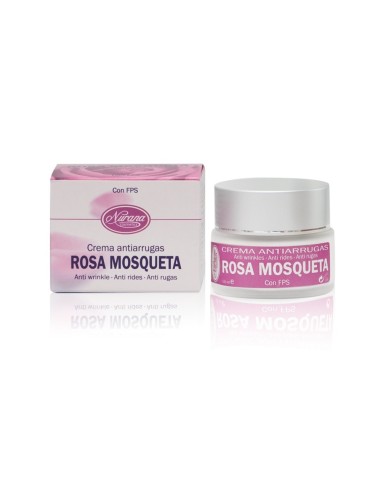 NURANA CREMA FACIAL DE ROSA MOSQUETA ANTIARRUGAS 50 ML