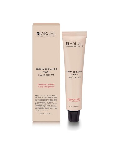 ARUAL CREMA DE MANOS 30ML FREGANCIA CLASICA