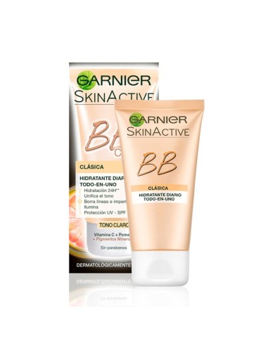 GARNIER BB FACIAL HIDRATANTE DIARIO TONO CLARO 50ML