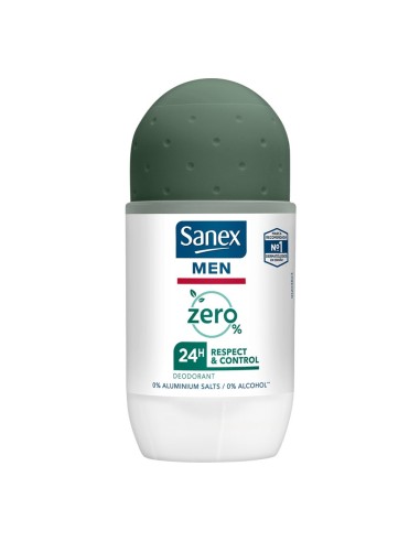 SANEX DESODORANTE ROLL-ON MEN ZERO RESPECT & CONTROL 50ML