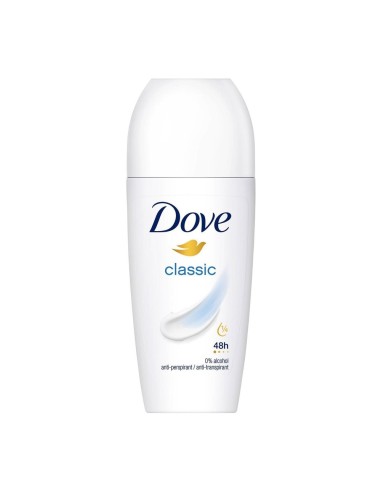 DOVE DESODORANTE ROLLON 50ML CLASSIC