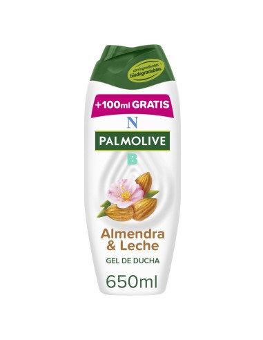 NB GEL PALMOLIVE LECHE DE ALMENDRAS 550ML+100ML