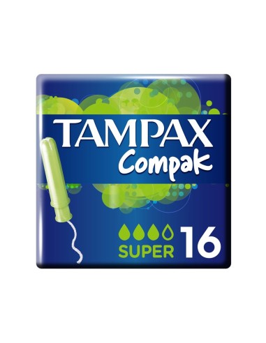 TAMPAX COMPAK 16 UDS SUPER