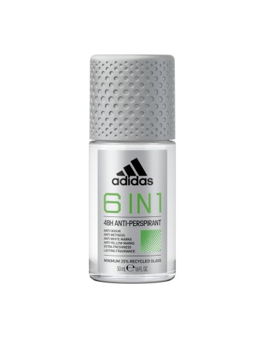 ADIDAS DESODORANTE ROLL-ON MEN 6 EN 1 50ML