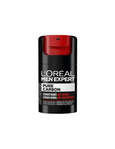 LOREAL MEN EXPERT PURE CARBON CUIDADO DIARIO ANTI-GRANOS 50ML