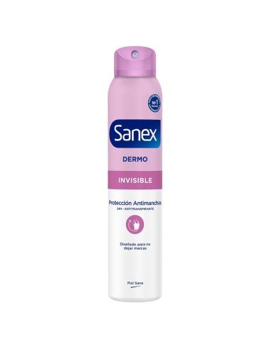 SANEX DESODORANTE SPRAY 200ML DERMO INVISIBLE