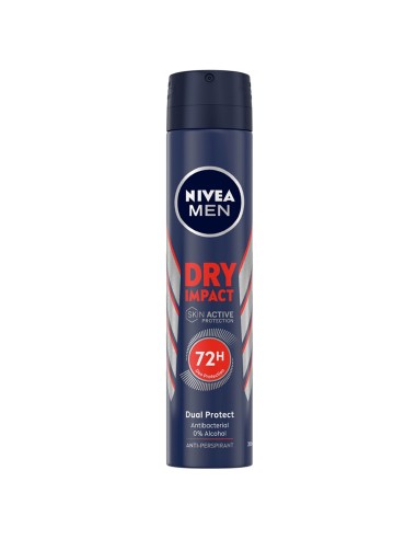 NIVEA DESODORANTE SPRAY MEN DRY IMPACT 200ML