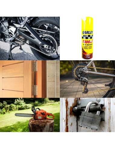 GARLEY ACEITE MULTIUSOS SPRAY 270CC (200ML) TODO EN UNO
