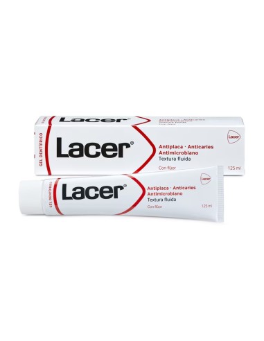 LACER GEL DENTIFRICO CON FLUOR 125ML