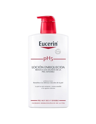 EUCERIN LOCION ENRRIQUECIDA 1 LITRO PIEL MUY SECA Y SENSIBLE