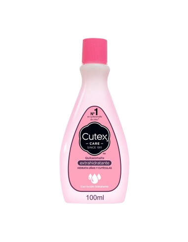 CUTEX QUITAESMALTE DE UÑAS 100ML EXTRA HIDRATANTE