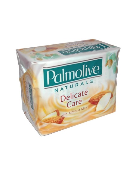 PALMOLIVE JABON PASTILLA 4X90 GRS. ALMOND MILK