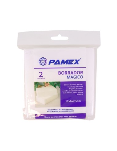 PAMEX ESTROPAJO BORRADOR MAGICO SET 2 UDS.