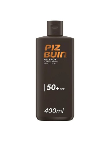 PIZ BUIN SOLAR ALLERGY LOCION SFP50+ 400ML PIELES SENSIBLES