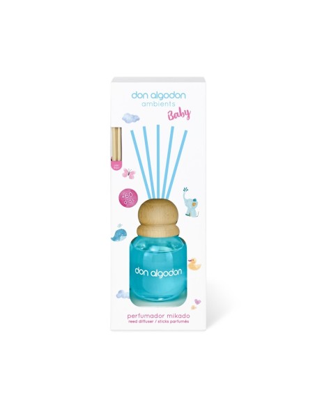 MIKADO AMBIENTADOR 55ML DON ALGODON BABY (60 DIAS)