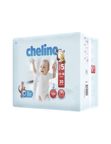 CHELINO PAÑAL TALLA 5 (13 A 18 KGS.) 30 PAÑALES