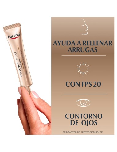 EUCERIN FILLER CONTORNO DE OJOS ELASTICITY SPF20 15ML