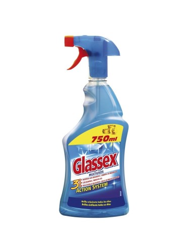 GLASSEX MULTIUSOS LIMPIADOR PISTOLA 750 ML.