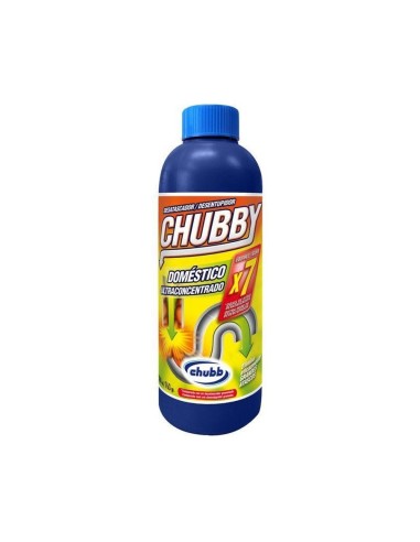 CHUBBY DESATASCADOR X7 DOMESTICO ULTRACONCENTRADO 500ML