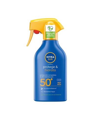 NIVEA SOLAR PISTOLA SFP50+ PRETEGE & HIDRATA 270ML