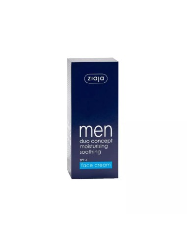 ZIAJA MEN CREMA FACIAL HIDRATANTE SPF6 50 ML