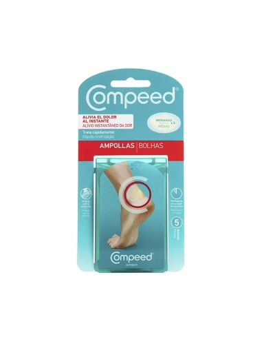 COMPEED AMPOLLAS PIES MEDIANAS 5 UDS.