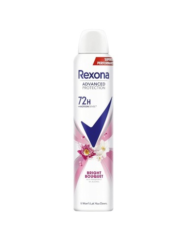 REXONA DESODORANTE SPRAY WOMAN BRIGHT BOUQUET 72H 200ML