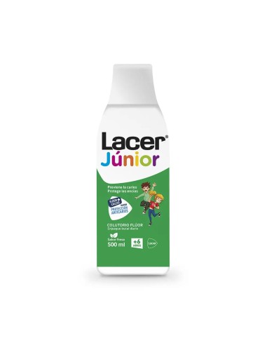 LACER COLUTORIO JUNIOR FLUOR MENTA 500ML