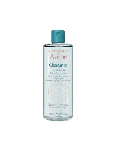 AVENE CLEANANCE AGUA MICELAR LIMPIADORA 400ML