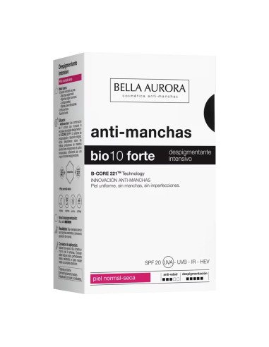 BELLA AURORA BIO10 FORTE PIEL SECA 30ML